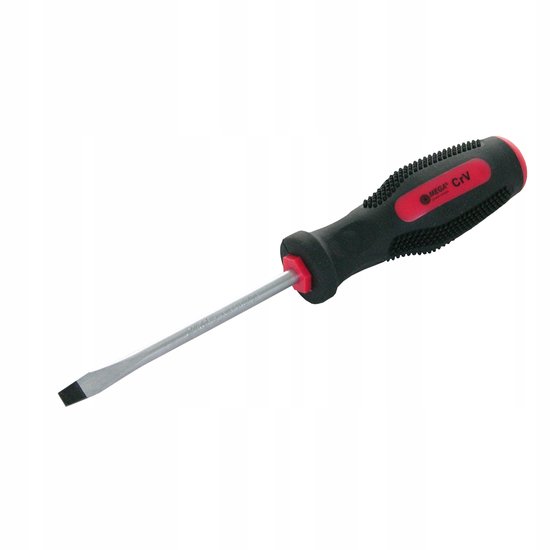 Mega Platte Schroevendraaier 5x75mm CrV - Magnetische Punt