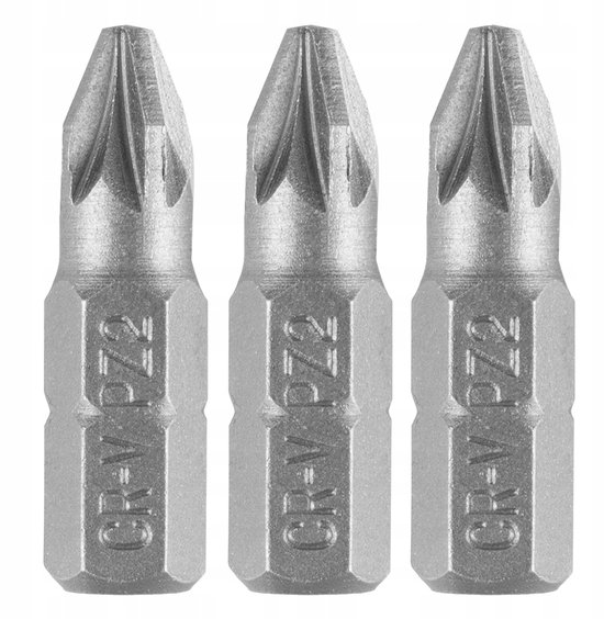 GRAPHITE Biten PZ2 x 25mm - 3 stuks