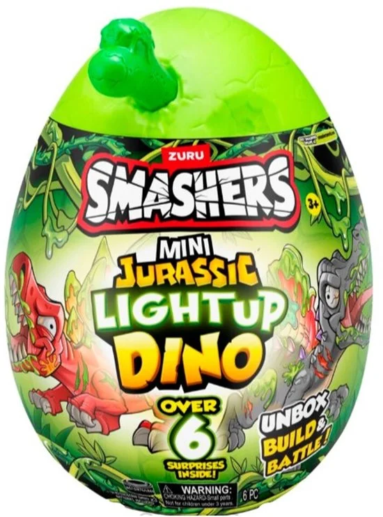 Zuru Smashers Mini Jurassic Light Up Dino