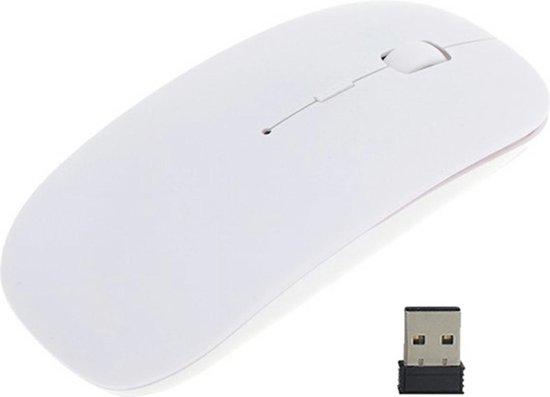 Ontdek de Toekomst van Mobiliteit: SLIM Draadloze Optische Muis voor Laptops - Elegantie en Functionaliteit in één!