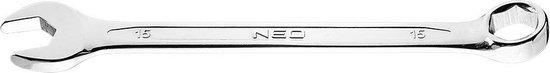 NEO 09-415 Steek/ringsleutel 15mm, Classic