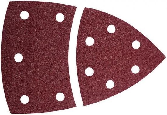 Schuurpapier MULTI/DELTA K60 100x140mm, 5 stuks verpakking, Velcro