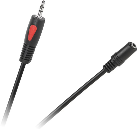Cabletech Eco-Line - Koppelingskabel Jack 3,5mm - 3m - Audio Uitbreiding