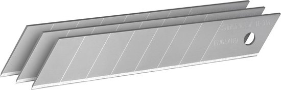 Stanley - Afbreekmesjes 18mm - 10 stuks/dispenser x 10