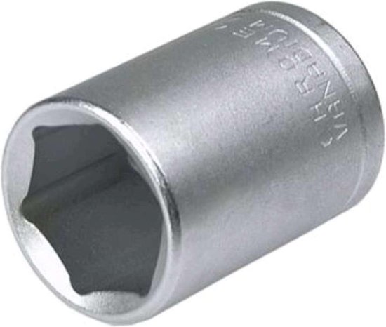 "Topex Dop 22 1/2"" Zeskant CrV Staal DIN 3124"