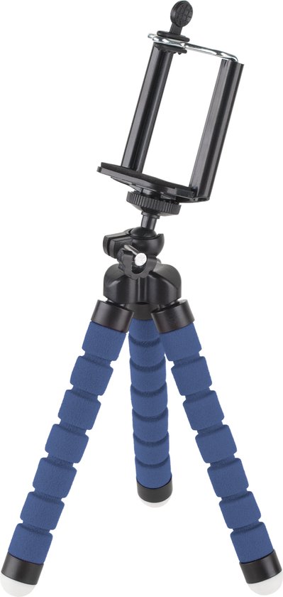 Krüger&Matz Statief - Telefoon Tripod - Elastaan Poten - Compact en Lichtgewicht