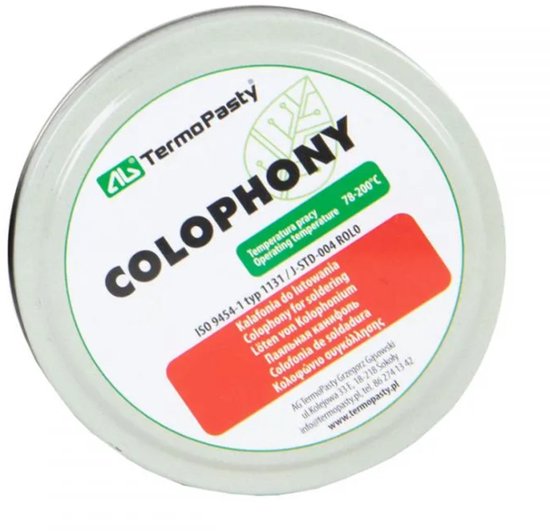 Termopasty | AGT-034 | Soldeerhars Colofonium | 40 ml. in blikje
