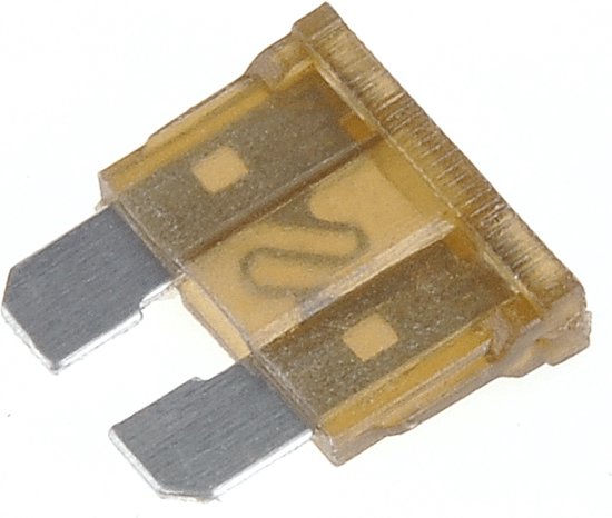 50x Steekzekering - Midi - 7,5A zekering - Bruin - 19x19mm - Geschikt voor o.a. auto / camper / boot / truck