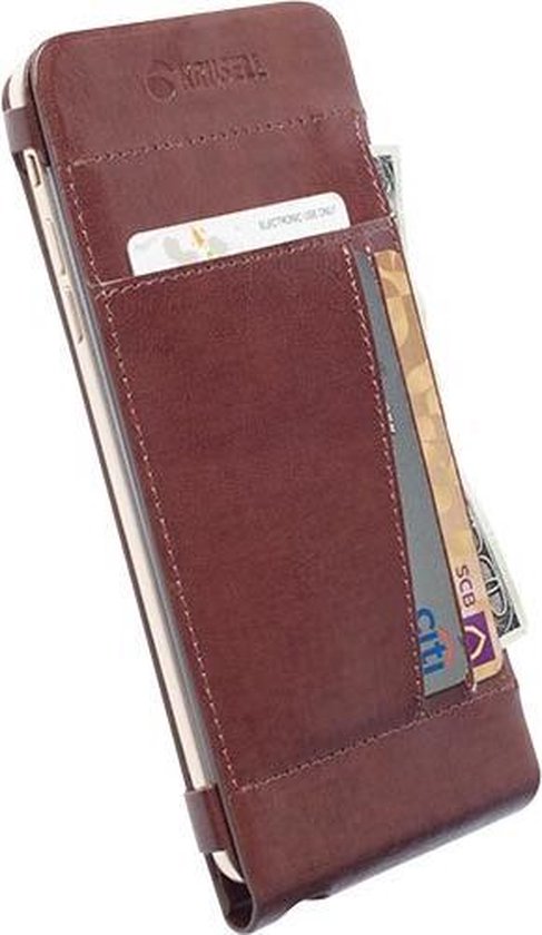 Krusell Kalmar WalletCase Apple iPhone 6 Plus (Brown)