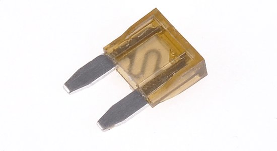 50x Steekzekering - Mini - 7,5A zekering - Bruin - 11x16mm - Geschikt voor o.a. auto / camper / boot / truck