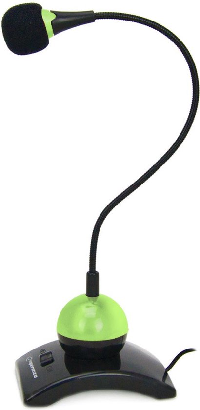 Esperanza Desktopmicrofoon met Switch Chat - groen