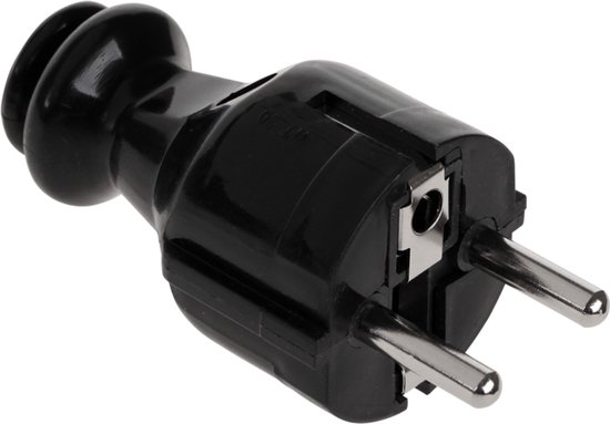 Elgotech - Stroomverdeler - 230V - 16A - Zwarte Kleur
