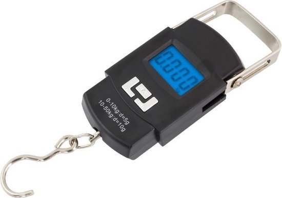 Digitale Weegschaal Voor Bagage Met Haak tot 50kg