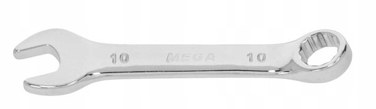 Dopsleutel met korte ring 10 mm CrV - Compact en duurzaam