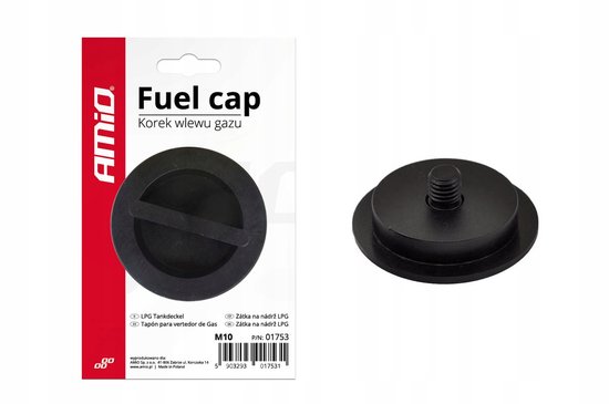 Merkloos - Gasklepdop - 10mm - M10 - Universeel