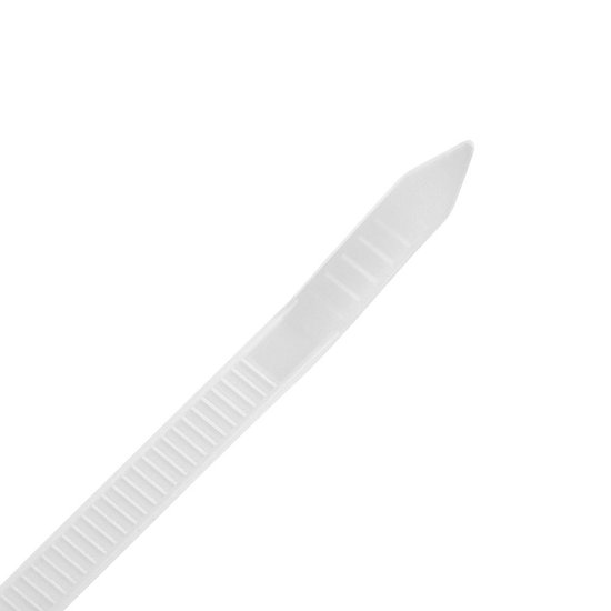 Topex Kabelbundelband 4,8 X 200mm WIT 75 Stuks UV Bestendig