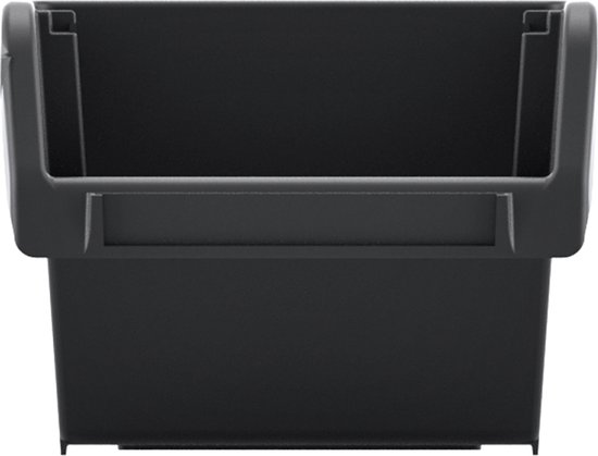 Kistenberg Stapelbak maat 3 - 195x120x90 mm - zwart