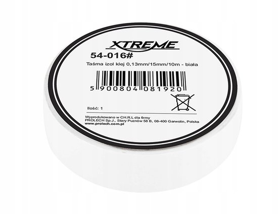 XTREME PVC Isolatietape 15mm x 10m - Duurzaam en Weerbestendig