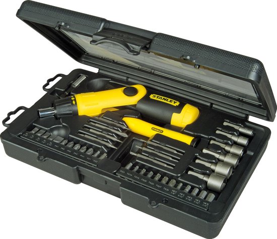 STANLEY 0-63-038 Schroevendraaier - pistoolgreep - 40-delig