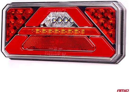 Combinatie LED-achterlicht AMiO RCL-02-L dynamisch, links