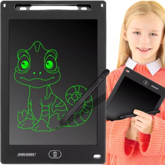 Kruzzel 12" Tekentablet: Creatief Tekenen voor Alle Leeftijden