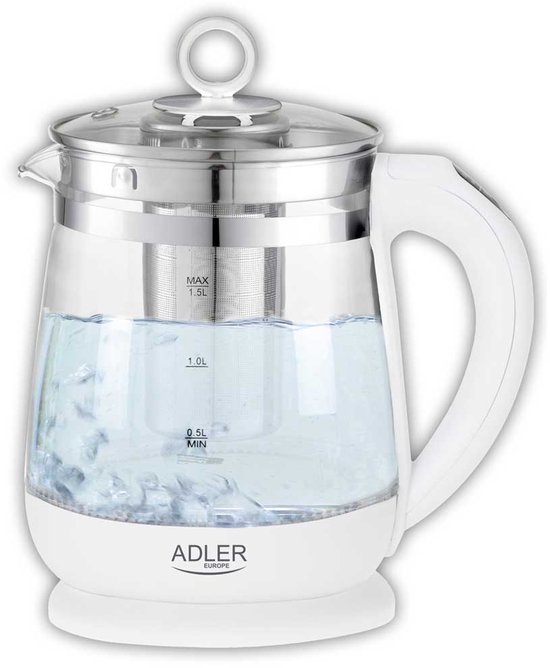 Adler AD 1299 - Waterkoker met temperatuur control - thee infuser - 1.5 liter