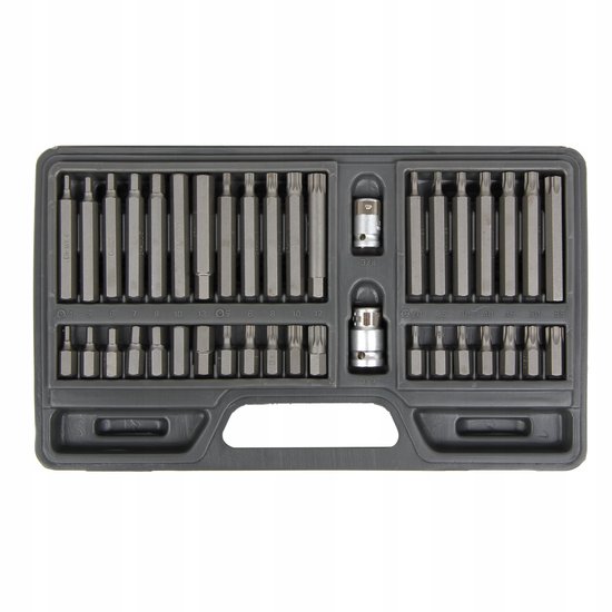 Proline 10748: Set van 40 XZN-, Torx- en zeskantbits