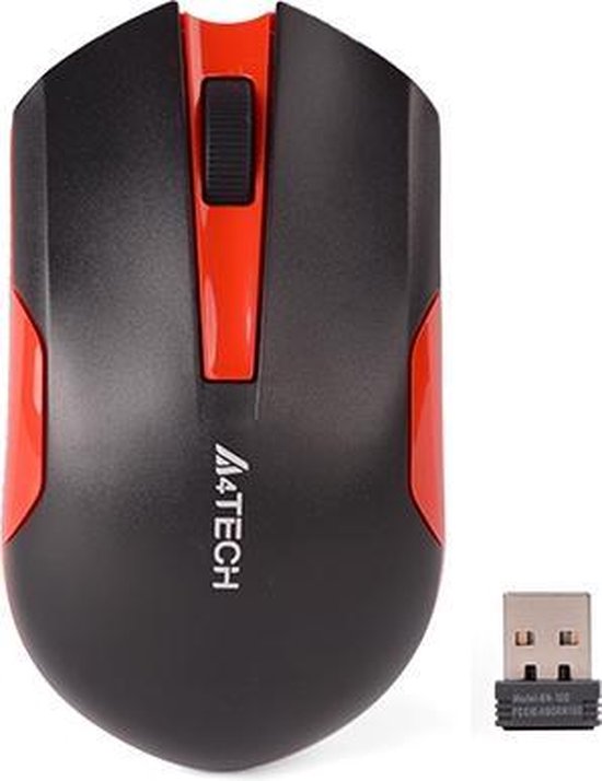 A4Tech G3-200N muis Ambidextrous RF Draadloos Optisch 1000 DPI
