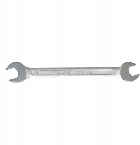 Proline Platte Sleutel 10x13mm - Koud Gesmeed, Verchroomd