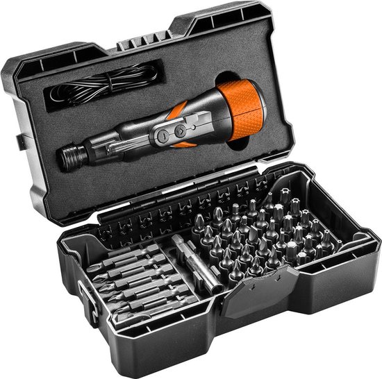 neo snoerloze schroevendraaier micro usb 3,6v li-ion 04-200
