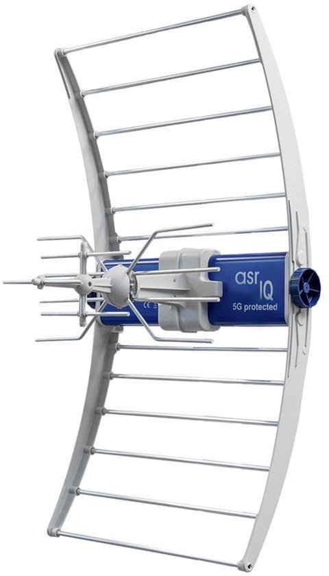 TV DVB-T/T2 antenna ASR IQ 5G 700 PROTECTED 2023 with power supply ZZA-7 Telkom Telmor
