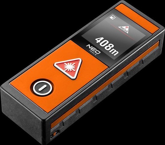 NEO afstandmeter 40m, touch screen met laser