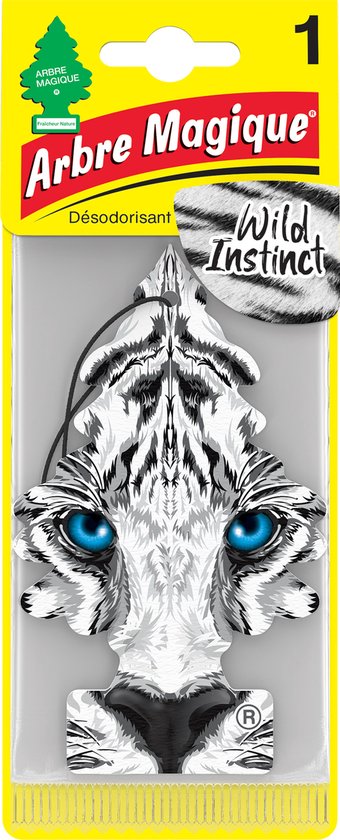 Luchtverfrisser Arbre Magique Wild Instinct Pijnboom - Voor in de Auto - Automatisch