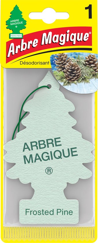 Wonderboom Luchtverfrisser Frosted Pine - auto geurtje - auto parfum - Arbre Magique
