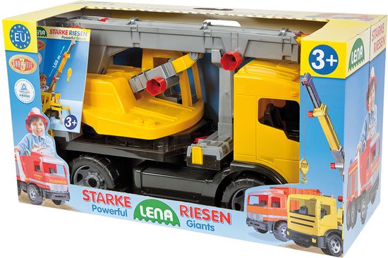 Lena GIGA TRUCKS Kraanwagen - Kraan truck van 1,15 meter - Vanaf 3 jaar