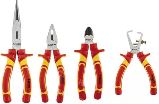 Neo tools tangenset 1000V in koffer