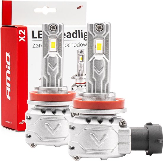 AMiO LED Mistlichten X2-serie H8/H9/H11/H16 Wit