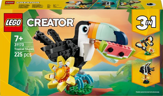 LEGO® Creator 3in1 Wilde Dieren: Tropische Toekan - 31173