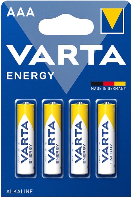 Varta Batterijen Lr03 Energy 1,5v 4 Stuks