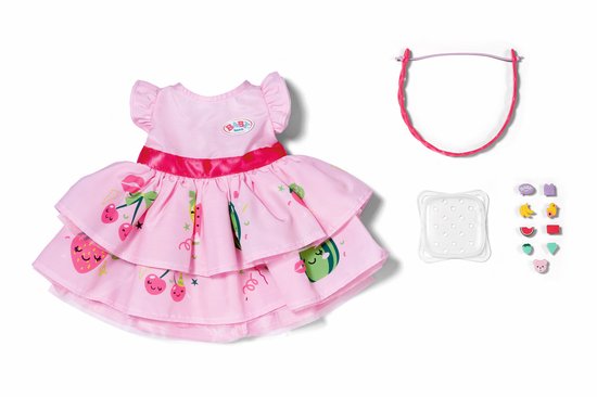Baby Born - Jurk - 43 cm - Meisje - Roze