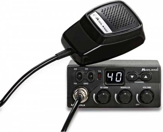 Midland M Zero Plus Station Zwart