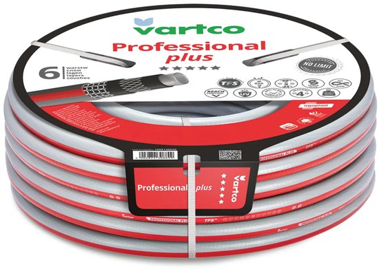 Vartco Professional Plus - Tuinslang - 1" 50m - 6-lagige - 30bar