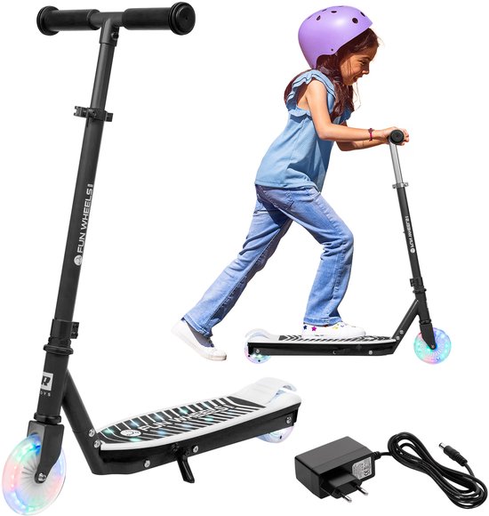 Fun Wheels LIGHT - Elektrische Kinderstep - 50W - 50kg - 8 km/h