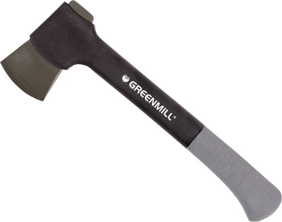Greenmill - Handbijl - timmermansbijl - gesmeed koolstofstaal C55, 570g, 36 cm, UP9426