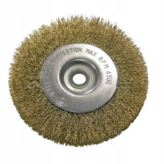 Proline Staalborstel 100mm Messing Golfdraad Verwijderen Verf Roest