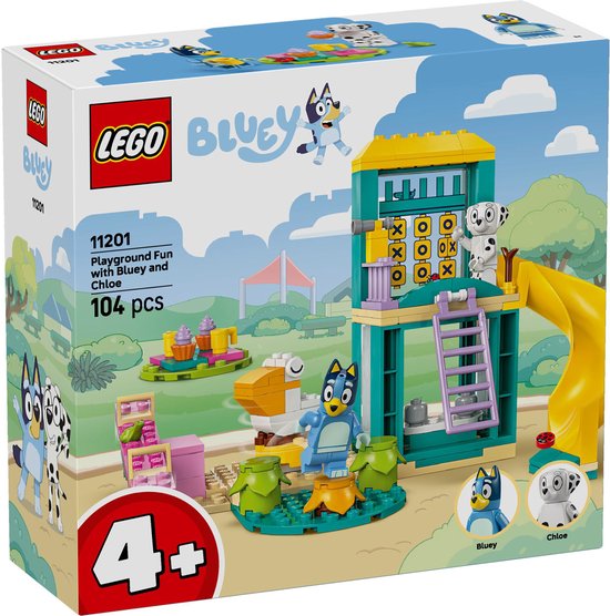 LEGO® Bluey: Bluey en Chloé in de Speeltuin Bouwset - 11201