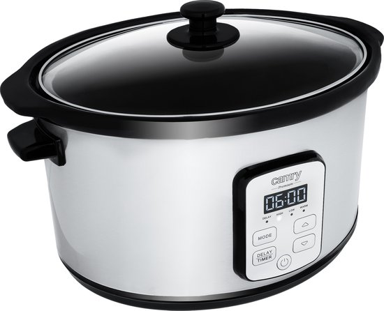 Camry CR 6414 - Slowcooker - 4,7 liter - Led
