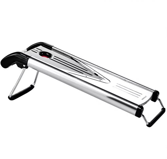 Kinghoff KH-1658 - Mandoline Groentesnijder - V-vormig mes - 5 Verwisselbare Messen - BPA-vrij