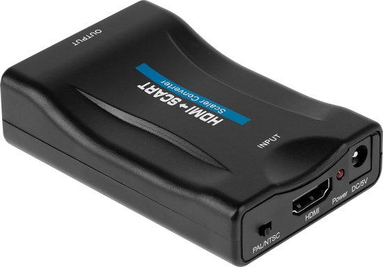 INNE - HDMI naar SCART Adapter - Plug & Play - 3W - ABS Behuizing