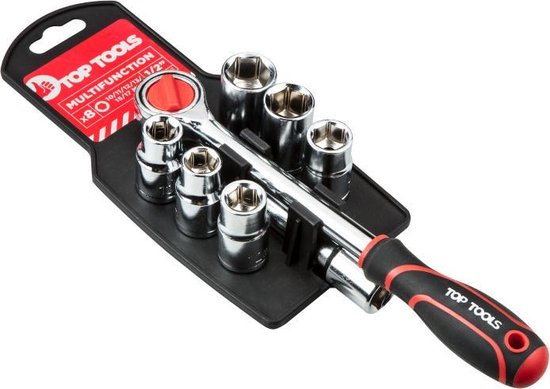 Top Tools Doppenset 1/2 10-17mm